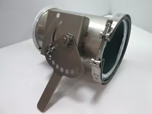 6" x 9" Edelstahlrohr mit Beschichtung und Dämpfer, mit Fab-Tech PSP Schelle - Bild 1 von 5