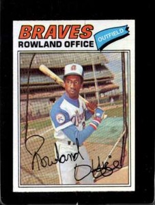 1977 Topps #524 Rowland Office NM Near Mint Braves