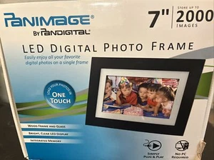 Pandigital Panimage 7" LED Digital Photo Frame PI7002AWB W/ Remote New - Picture 1 of 3