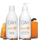 Amway G And H Nourish Body Wash 400Ml And Body Lotion 400Mlship Fast