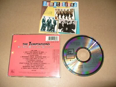 Temptations All The Million Sellers 1987 cd Excellent/Inlays Very good (C24) - Image 1 of 2
