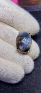 Opale Éthiopienne sur pendentif Argent 925 - Imagen 1 de 8