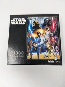 Star Wars Buffalo 1000 Piece Puzzle  Episode IV A New Hope Luke Han Leia Chewy - Picture 1 of 5
