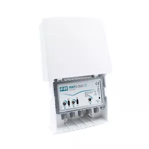 Amplificador de Mástil Señal TV 3 Entradas III + DAB Uhf Fracarro Cód 223757 - Imagen 1 de 5
