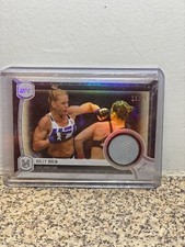 2018 Topps UFC Museum Collection Holly Holm Meaningful Moments Relic Card #10/75