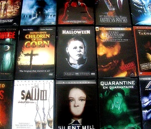 Horror Movie DVD - Multi Listing - You Pick - 70s 80s 90s 00s Thriller Mystery - Picture 1 of 71