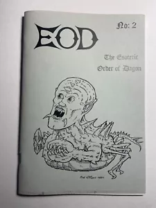The Esoteric Order Of Dagon EOD fanzine - 1991 Issue 2 - Picture 1 of 4