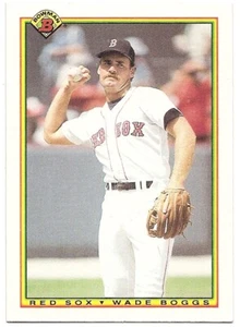 1990 Bowman #281 Wade Boggs Boston Red Sox - Bild 1 von 2