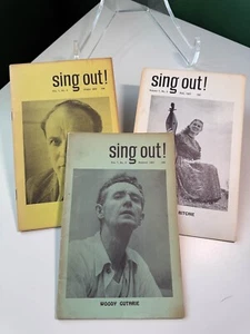 Sing Out! Magazin Vol. 7 Nos. 2, 3, 4 Woody Guthrie Jean Ritchie A.L. Lloyd - Bild 1 von 11