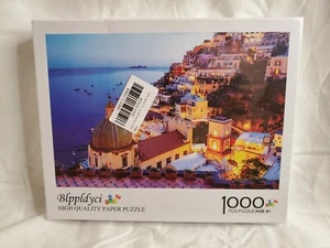 blppldyci high quality paper puzzle - 1000 pieces - night sea view - Picture 1 of 1