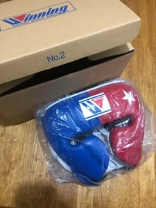 Winning Boxkopfbedeckung Gesichtsschutz rot und blau weiß CO-FG-2900 Gr. L NEU - Bild 1 von 4