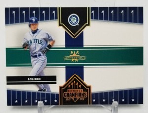 2005 Donruss Champions ICHIRO Impressions Gold /50 Seattle Mariners Short Print