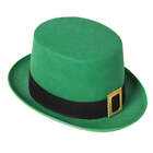 St Patricks Day Top Hat Leprechaun Lucky Irish Fancy Dress Accessory Mens Ladies