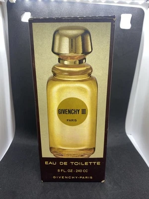 Givenchy III Givenchy 240cc 1a EDIZIONE PREBARCODE RARO VITANGE Edt - Immagine 1 di 4