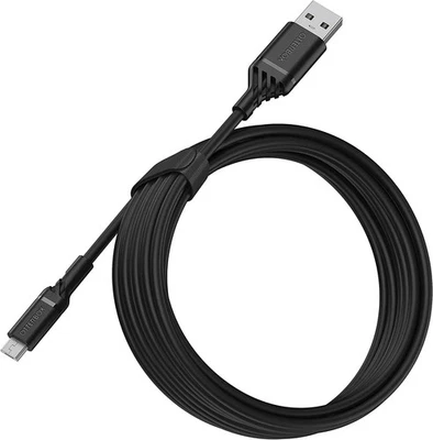 OtterBox Micro-USB to USB-A Cable 3M / 9.8FT - Black - Image 1 of 3