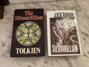 The Silmarillion - J.R.R.Tolkien - UK & USA EDITIONS. 1977 / 1985 HARDBACKS - Picture 1 of 20