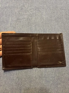 Portafoglio Bosca bifold slim pelle nera 12 slot per carte, 2 slot per banconote - Foto 1 di 4