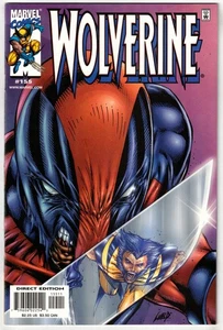 WOLVERINE #155 (2000)- DEADPOOL+WOLVERINE CROSSOVER- MARVEL- VF+/NM - Picture 1 of 2