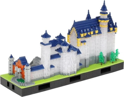nanoblock Neuschwanstein Castle DX Clear ver. NB-009A Block Building Toy - Image 1 of 4