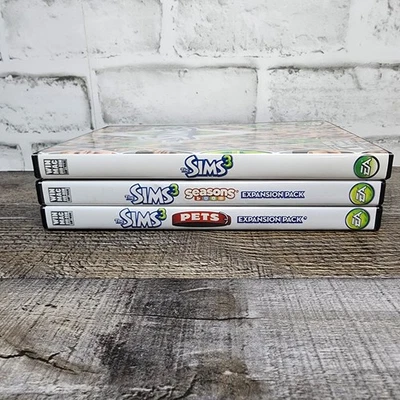 The Sims 3 + PC Expansion Packs CD-ROM Games Bundle -- Lot Of 3 - Image 1 of 4