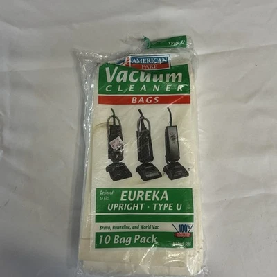 EUREKA Upright Type U Vacuum Cleaner Bags~Package of 9  #3863 - Image 1 of 3