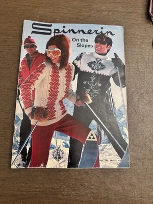 3 Vintage Spinnerin Knitting & Crochet Pattern Booklets - Image 1 of 4