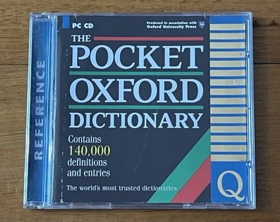 The Pocket Oxford Dictionary PC CD ROM 1994 Computer Software Windows 3.1 & 95 - Image 1 of 4