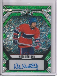 Alfombrillas de metal Naslund Green Auto 2025/7 #BA-MN1 Canadiens - Imagen 1 de 2
