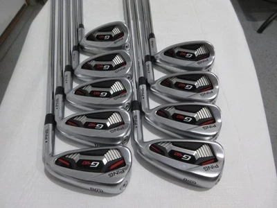 Ping G410 Iron Set - 5-PW, UW, SW, LW - Regular Flex Steel - Black Dot - Image 1 of 4