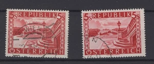(WH23657) AUSTRIA, 1945, MI 770 I+II, USED, CV €25, SEE SCANS - Picture 1 of 1