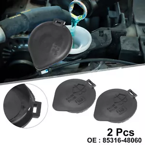 2 Pcs No.85316-48060 Windscreen Washer Fluid Reservoir Cap for Toyota for Lexus - Picture 1 of 7