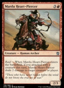 Madru Heart-Piercer 116/269 Khans of Tarkir MTG Magic the Gathering card - Picture 1 of 2