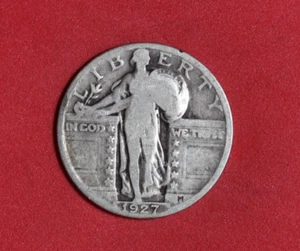 1927- Standing Liberty Quarter #P26456 - Picture 1 of 2