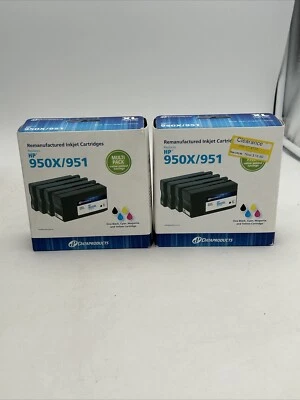 Dataproducts Inkjet Cartridges HP 950X/951 Black/C/Y/M Compatible Set Of 2 - New - Image 1 of 4