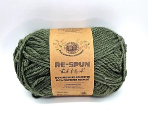 (1 Skein) Lion Brand Yarn Re-Spun Thick & Quick Yarn 12oz Polyester CHOOSE SKEIN - Picture 1 of 13