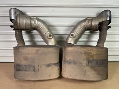 Porsche 911 993 Mufflers modified  Bischoff 95-96 w/o big oval tips EP6110 - Image 1 of 4