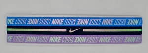 Nike Headbands 3PK Pack Youth Metallic Royal Pulse/Obsidian/Violet Star - Picture 1 of 3