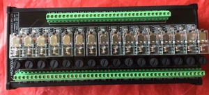 MANN INDUSTRIES MRO16GP/110VAC Multi Channel Relay Output Module - Picture 1 of 4