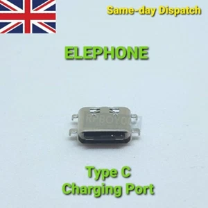 Conector conector conector de alimentación de CC Elephone P11 3D A5 tipo C Reino Unido - Imagen 1 de 1