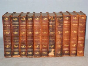 1800'S SET OF 11 BOOKS GEORGE ELIOT'S WORKS LIMITED EDITION - Picture 1 of 23