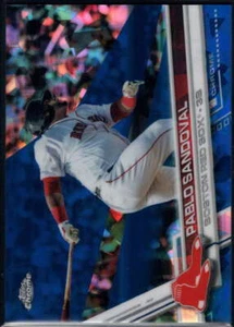 Pablo Sandoval 2017 Topps Chrome Sapphire Edition #392 /250 Red Sox  - Picture 1 of 1