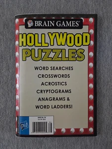 Brain Games 86 Hollywood Puzzles 2020 Pil Digest Magazine NEW - Imagen 1 de 5