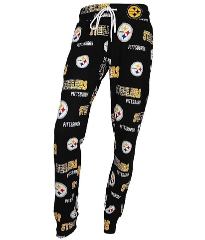 Pittsburgh Steeler NFL Concepts Sports Sweep Women's Soft Pajama Pants-SZ Large Cover