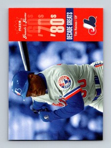 2006 Fleer Greats of the Game #DEC-TR Tim Raines   MEM