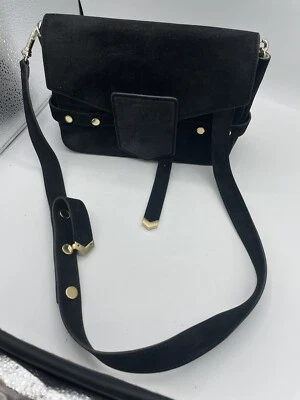 Jimmy Choo Lexie Suede Leather Crossbody bag black - Image 1 of 4