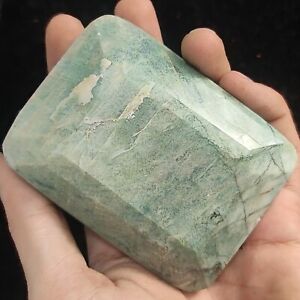 1630 Ct Natural Emerald Shape Colombian Green Emerald Loose Certified Gemstone