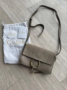 Chloé Faye Porte Epaule Motty Grey Tasche - Bild 1 von 8