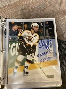 Ray Bourque Signed Autographed Boston Bruins 8X10 Photo - Picture 1 of 1