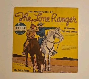 THE Lone Ranger DECCA 45 RECORD - Bild 1 von 14