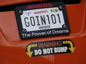  Disneyland TOMORROWLAND AUTOPIA DO NOT BUMP Schild Vintage Requisite 1999 - 2017 - Bild 1 von 5